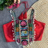 RK Blouse Magic Cotton Codding Embroidery With Traditional Kaudi Lace Navratri Special Blouses Wholesalers In Surat